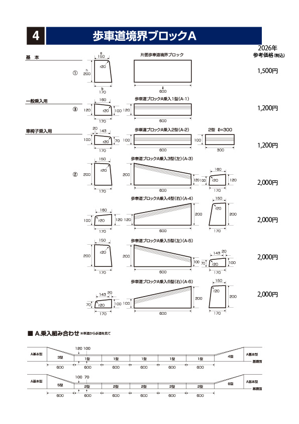 石部建材　歩車道_A
